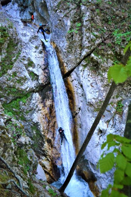 Bovec: 100% Unforgettable Canyoning Adventure + FREE Photos - Thrilling Waterfall Rappelling