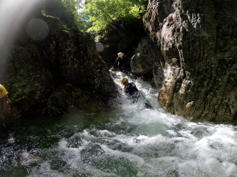 Bovec: Beginners Canyoning Guided Experience in Fratarica - Itinerary and Experience