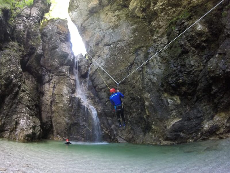 Bovec: Medium Difficulty Canyoning Tour in Fratarica + Photo - Transportation and Safety Briefing