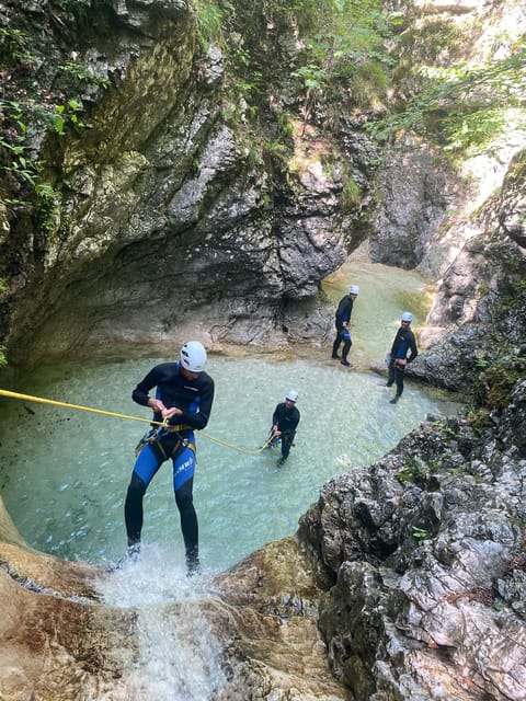 Bovec: Medium Difficulty Canyoning Tour in Fratarica + Photo - Preparing for the Adventure