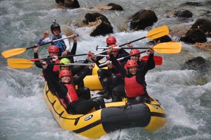 Bovec: Rafting Adventure on SočA River With Hotel Transfers - Guided Rafting Experience