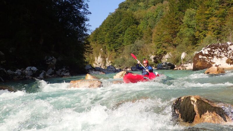 Bovec: Whitewater Kayaking on the SočA River / Small Groups - Important Information