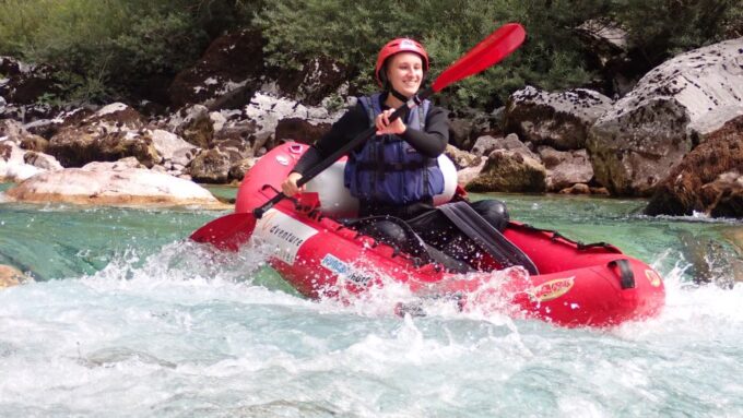 Bovec: Whitewater Kayaking on the SočA River / Small Groups - River and Rapids