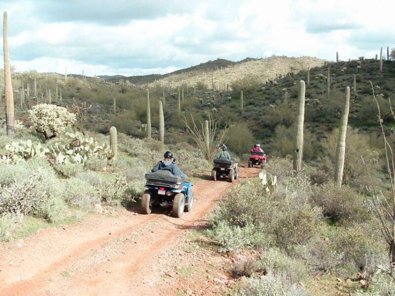 Box Canyon and Pinal Mountains Half-Day ATV Tour - Included Amenities and Requirements