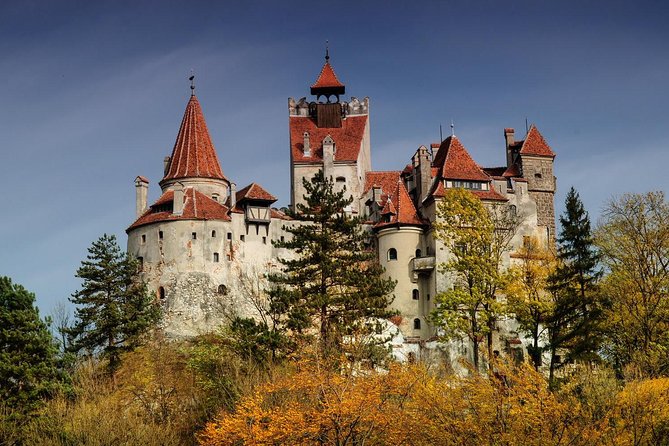 Bran Castle, Peles Castle and Nevermore Academy From Brasov - Meeting and Pickup
