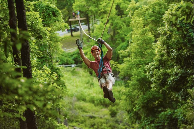 Bransons Best Zipline - Great Woodsman Canopy Tour - Exploring the Shepherd of the Hills Homestead