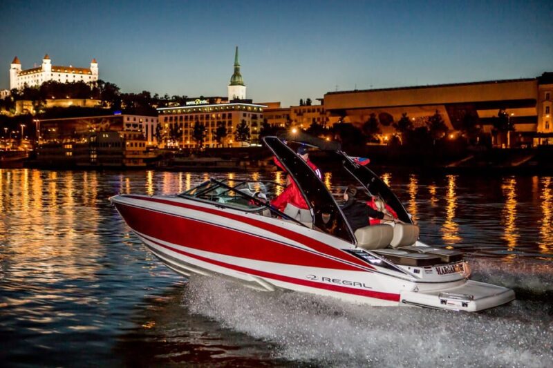 Bratislava by Private Speedboat - Historical and Modern Sights