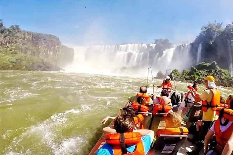 Brazilian and Argentina Falls With Great Adventure on Boats - Key Points