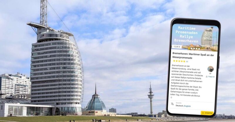 Bremerhaven: Weser Promenade Self-guided Discovery Walk - Interactive Tour Experience