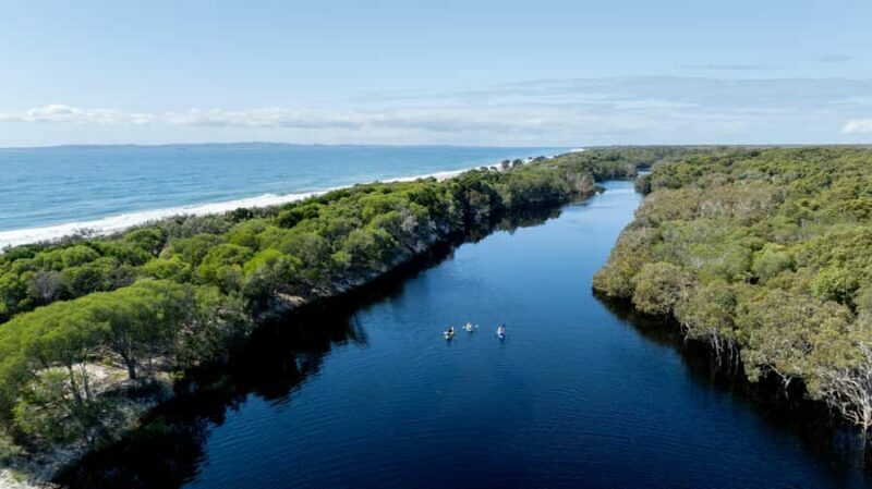 Bribie Island: Sea to Table 4WD, Kayak, & Seafood Lunch Tour - Discovering Bribie Island: A Journey Through Land, Sea, and History