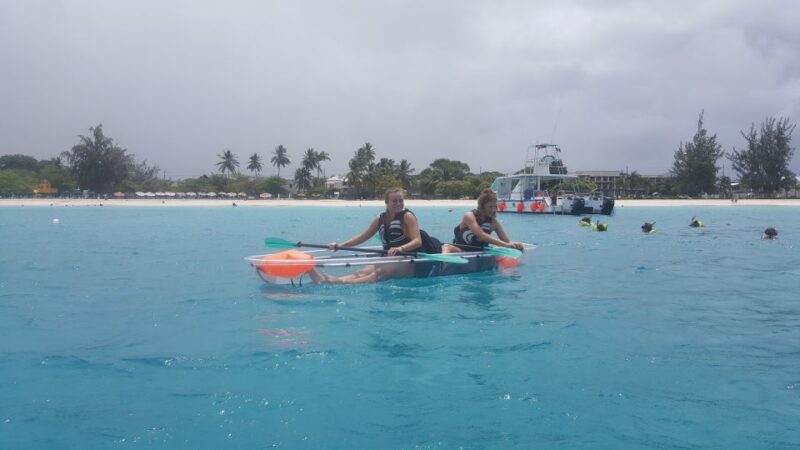 Bridgetown: Carlisle Bay Clear Kayak Shipwreck Tour - Customer Reviews