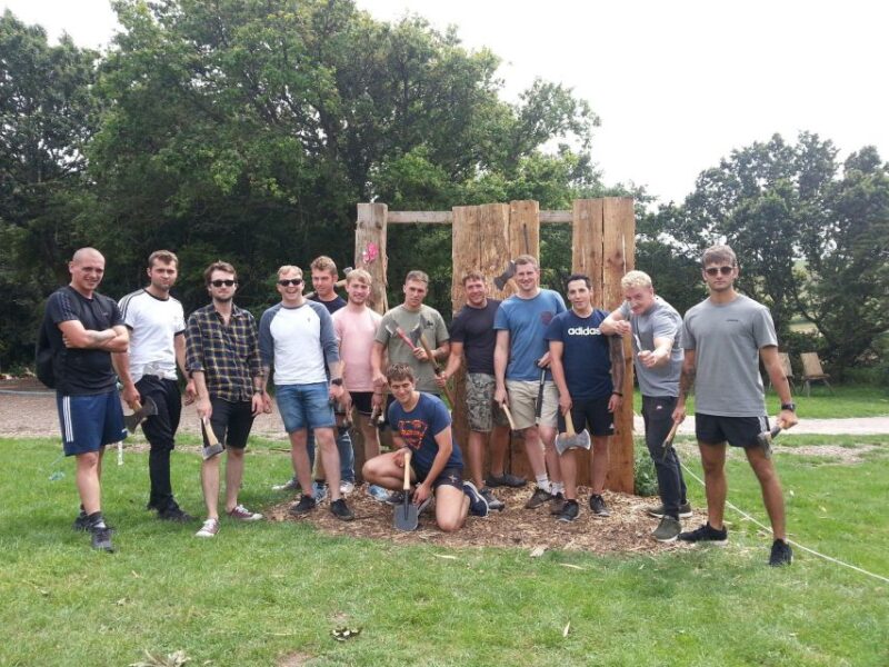 Brighton: Axe Throwing - Targets and Competition