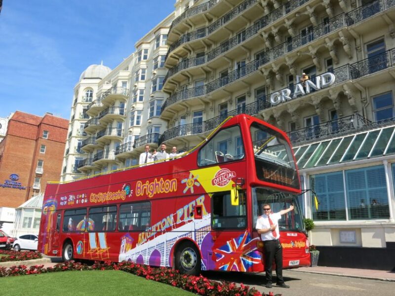 Brighton: City Sightseeing Hop-On Hop-Off Bus Tour - Audio Commentary in Multiple Languages