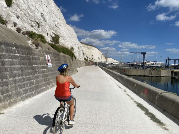 Brighton: Coastal Bike Tour to Rottingdean - Visiting Rottingdean Seafront