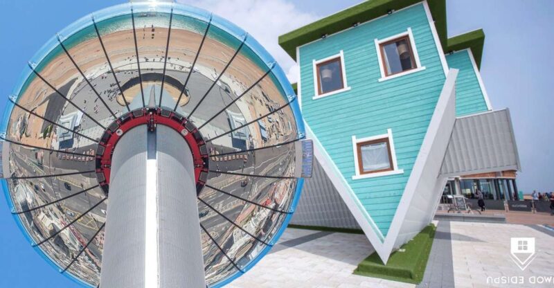 Brighton: I360 and Upside Down House Explorer Pass - Key Points