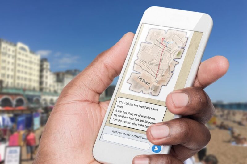 Brighton: Self-Guided City Sightseeing Treasure Hunt - Activity Duration and Route