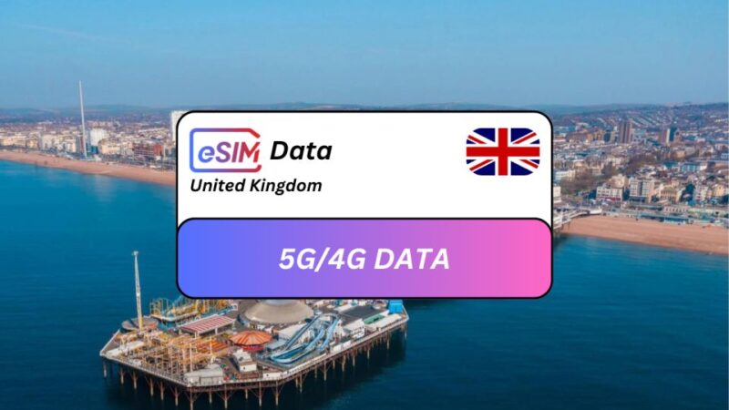 Brighton: United Kingdom Esim Roaming Data Plan - Key Points