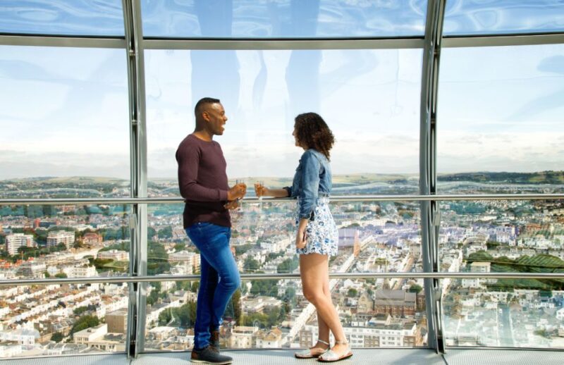 Brighton: View I360 Ticket and Cream Tea - Booking Information