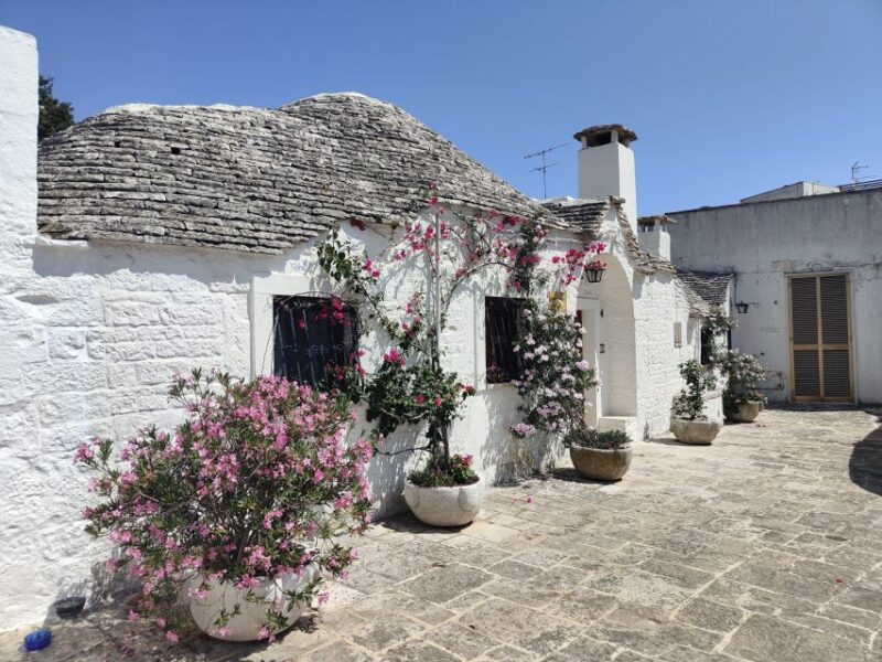 Brindisi: Alberobello, Locorotondo, and Ostuni With Aperitif - Key Points
