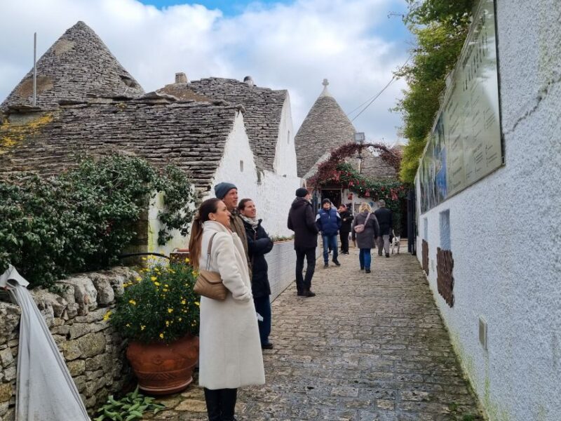 Brindisi: Alberobello, Locorotondo, and Ostuni With Aperitif - Uncovering Ostuni