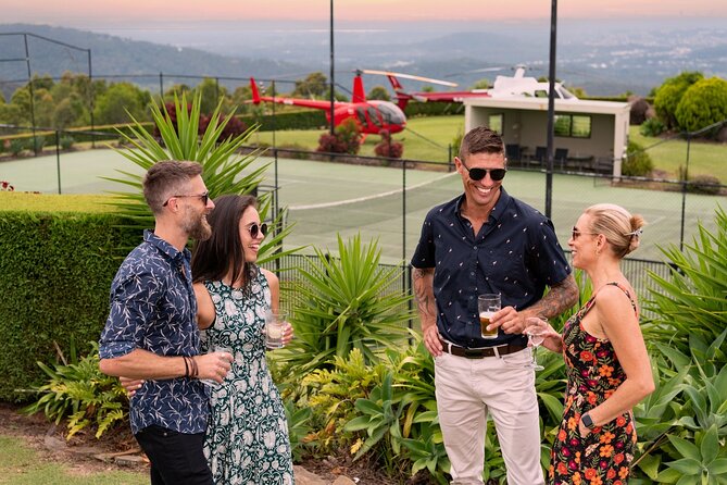 Brisbane And Gold Coast Helicopter Pub Crawl 3 Stops - Inclusions
