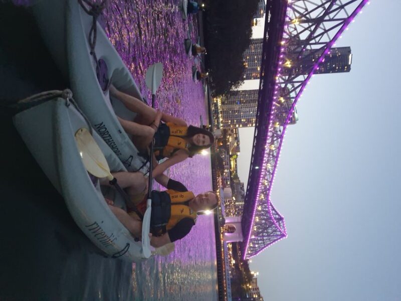 Brisbane: Illuminated River Night Kayak Tour - Included in the Tour
