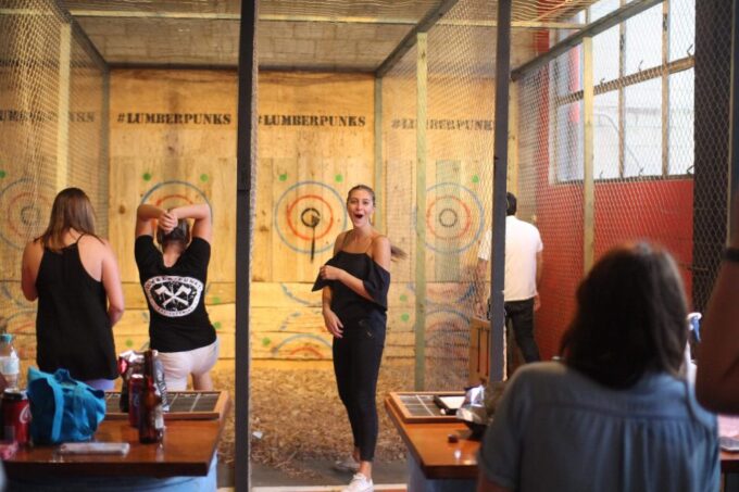 Brisbane: Lumber Punks Axe Throwing Experience - Group Suitability