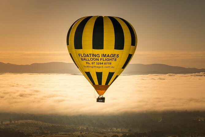 Brisbane's closest Hot Air Balloon Flights - City & Country views - 1 hr flight! - Key Points