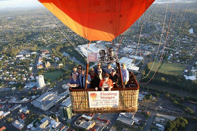 Brisbane's closest Hot Air Balloon Flights - City & Country views - 1 hr flight! - The Itinerary in Detail