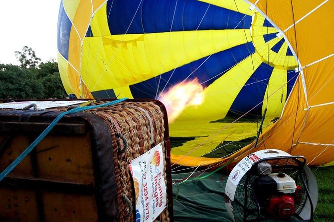 Brisbanes Closest Hot Air Balloon Flights - City & Country Views - 1 Hr Flight! - Balloon Inflation & Deflation (Optional)