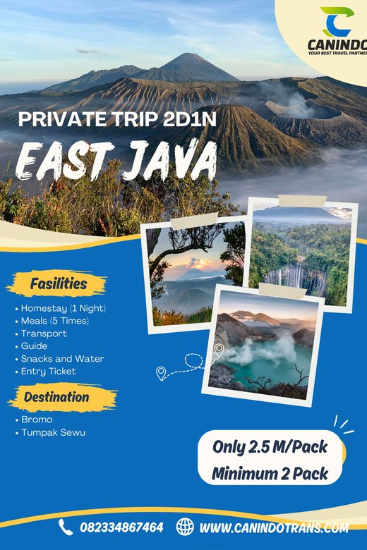 Bromo Tumpak Sewu Start From Malang/Surabaya and Banyuwangi - Itinerary Highlights