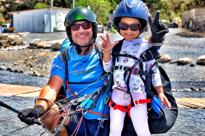 BRONZE Tandem Paragliding Flight in South Tenerife, Free Pick up - Requirements and Restrictions