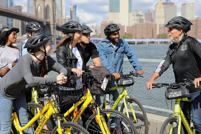 Brooklyn Bridge and Waterfront 2-hour Guided Bike Tour - Bike Rental and Helmet