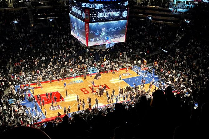 Brooklyn Nets Basketball Game Ticket at Barclays Center - Tour Group Size and Confirmation