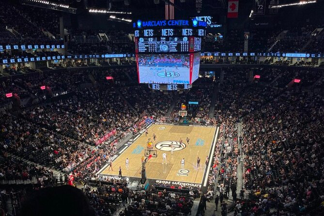 Brooklyn Nets Basketball Game Ticket at Barclays Center - Game Experience Highlights