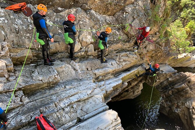 Bruar Canyoning Experience - One-on-One Guidance in Small Groups