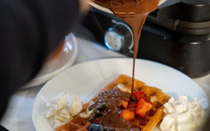 Bruges: Belgian Waffles N Coffee Breakfast: All You Can Eat - Customer Reviews and Ratings
