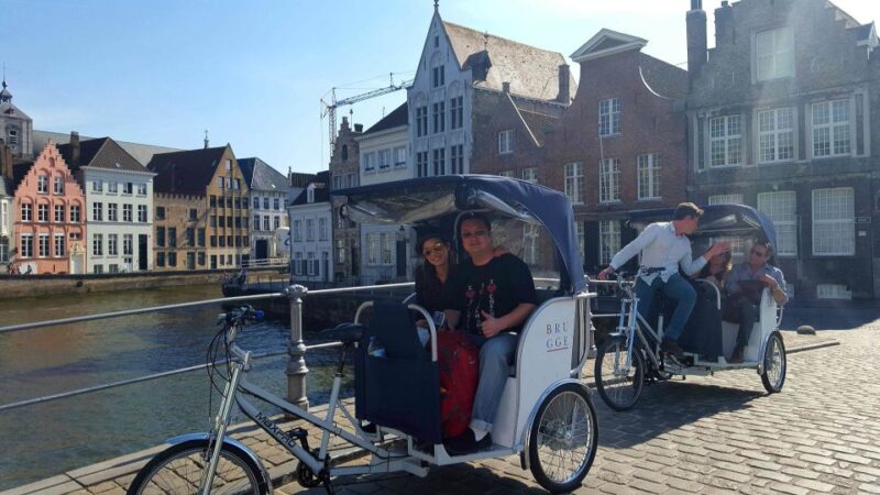 Bruges: Private Guided Tour by Pedicab - Meeting Point & Departure