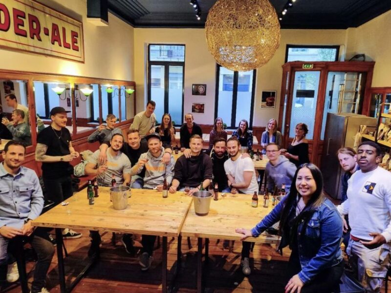 Brussels: Belgian Beer Tasting and Course at a Private Bar - Experience Details