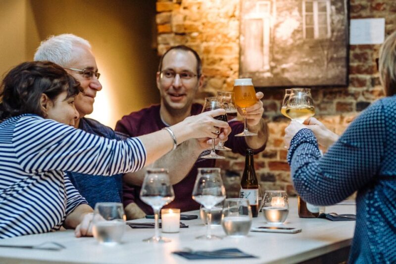 Brussels: Private Beers, Bars, and Live Music Tour by Night - Dining and Snacks