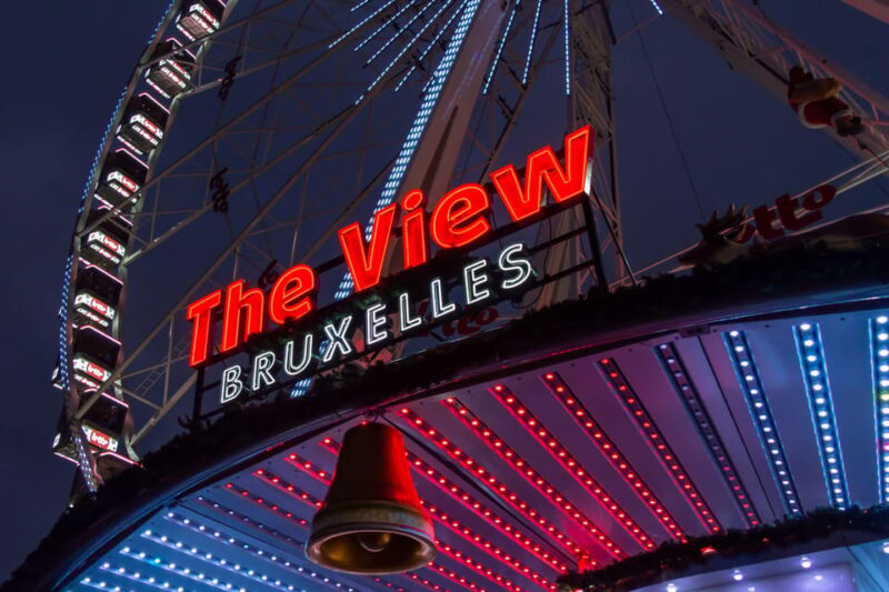 Brussels: Sunset Bus Tour and The View Ferris Wheel - Pricing and Cancellation