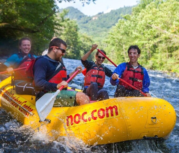 Bryson City: Nantahala River Guided Whitewater Rafting Trip - Additional Information