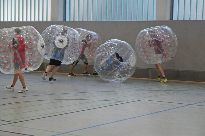 Bubble Soccer in the Center of Hamburg With Beer / Champagne - Quick Points