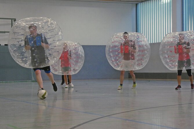 Bubble Soccer in the Center of Hamburg With Beer / Champagne - Booking Confirmation