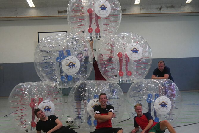 Bubble Soccer in the Center of Hamburg With Beer / Champagne - Cancellation Policy