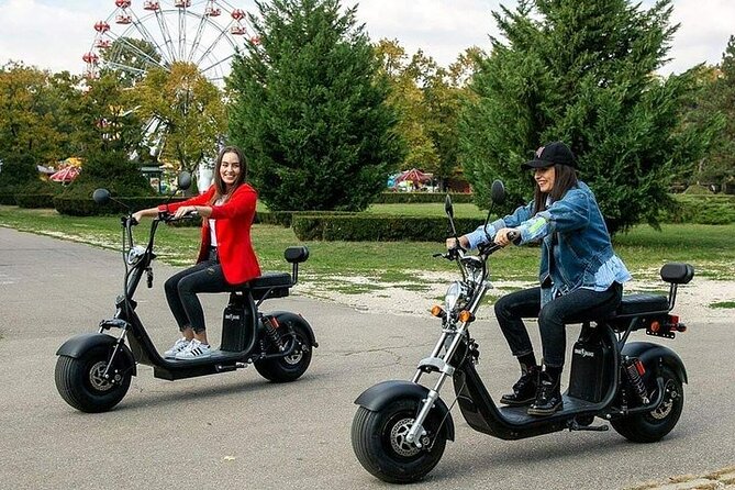 Bucharest Electric City Tour + SB Electric Center No Need Driver Licence #Green - Electric Vehicle Rental Options