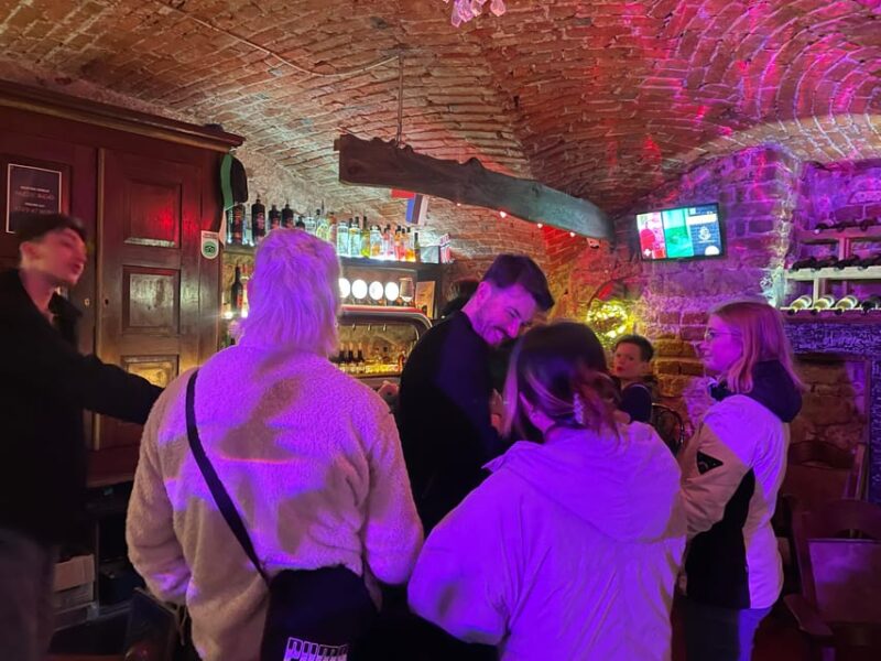 Bucharest Guided Pub Crawl - Surprise Show for Guests