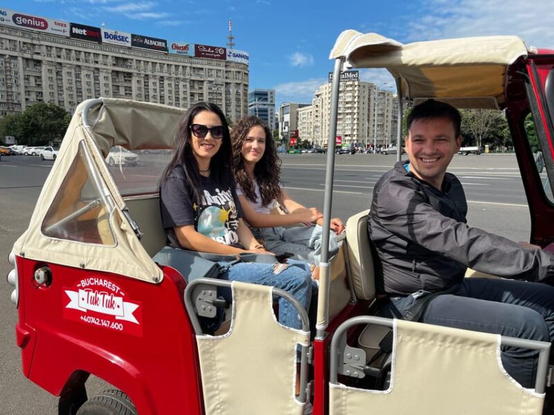 Bucharest: Tuk Tuk City Tour - Key Points
