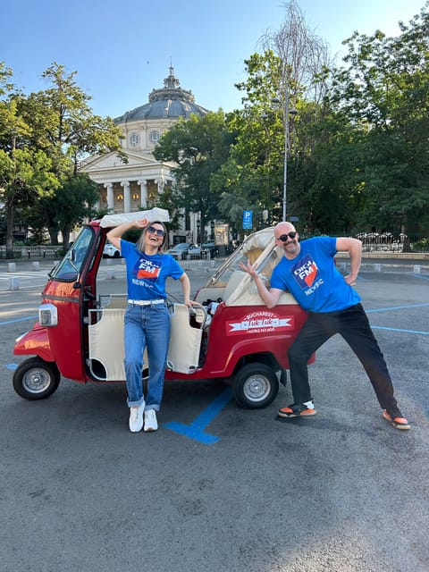 Bucharest: Tuk Tuk City Tour - Romanian Treats and Water
