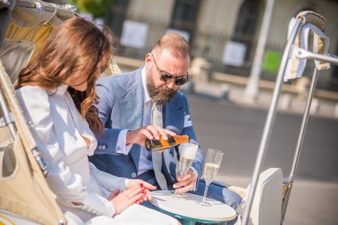 Bucharest: Tuk Tuk Romantic Tour With Minibar - Languages Offered